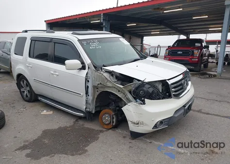 2012 Honda Pilot Touring from USA, damaged, VIN 5FNYF3H92CB031617